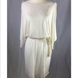 Trina Turk belted cold shoulder  dress